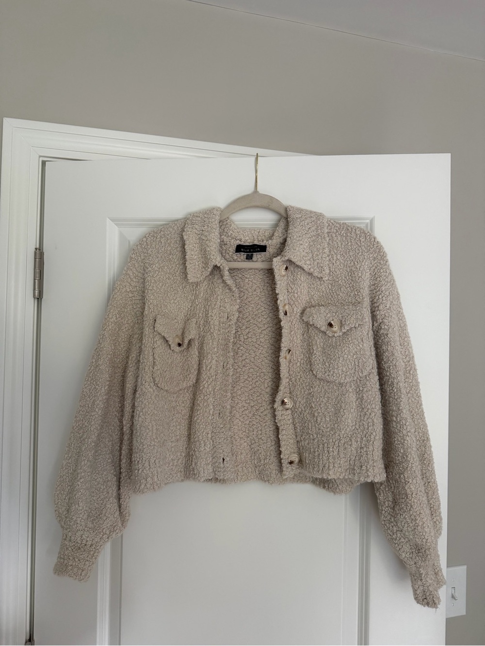 Grey Bandit Cream Cardigan